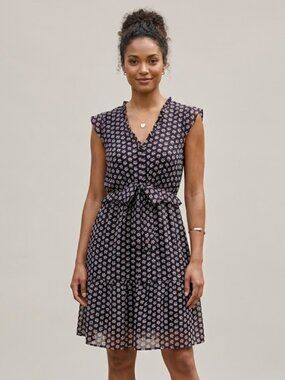 J Crew Sz 0 Floral Summer Dress Ruffle Whimisgoth Fairy Graduation Wedding Guest